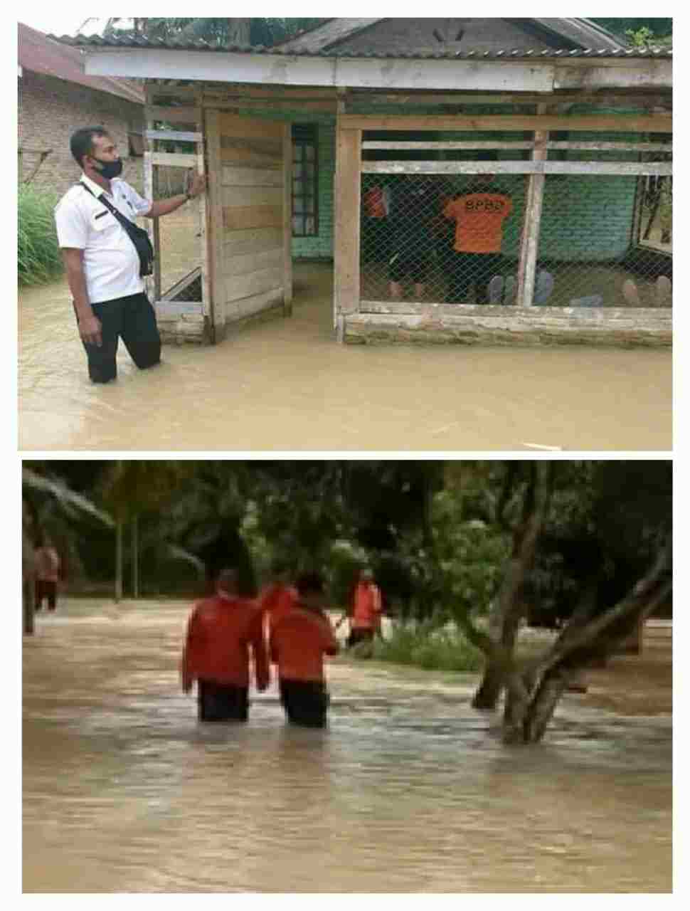 Hujan Deras di Asahan Akibatkan Beberapa Wilayah Banjir