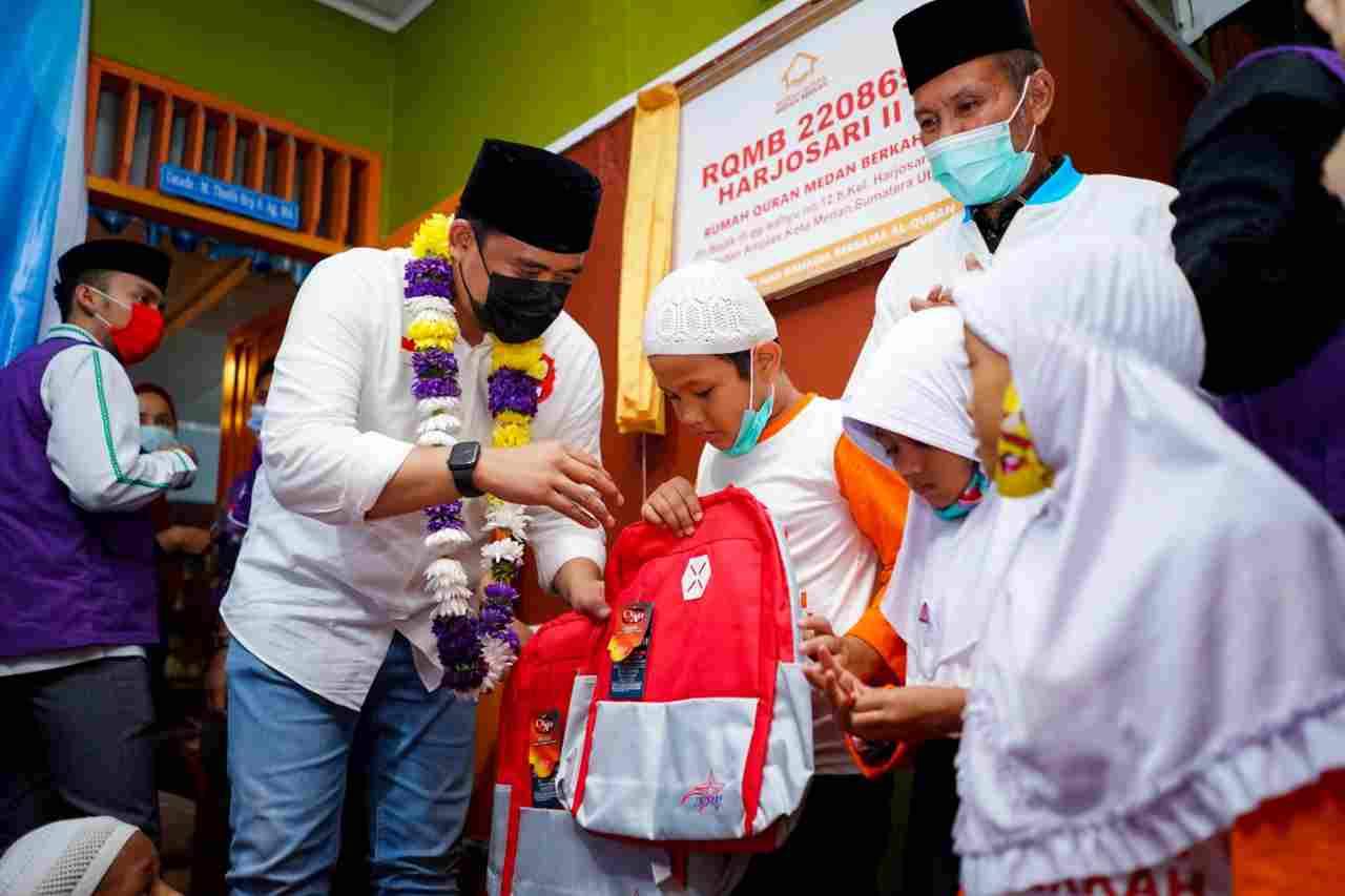 Resmikan Rumah Quran, Bobby Nasution : Insya Allah Bawa Keberkahan di Kota Medan