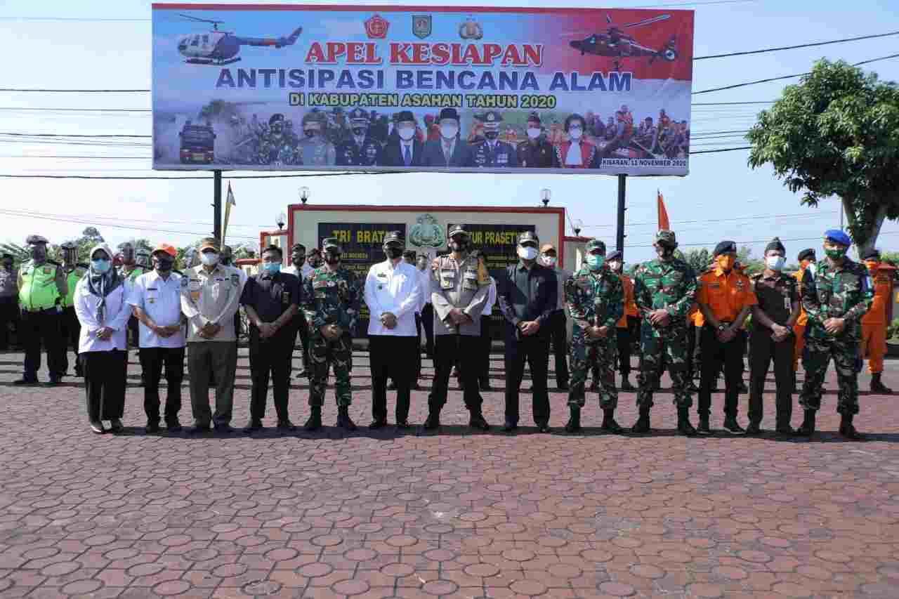 Pemkab Asahan Gelar Apel Kesiapsiagaan Antisipasi Bencana Alam 