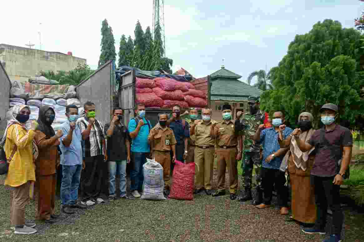 5 Kelompok Tani di Asahan Dapat Bantuan GTPP Covid-19 Provsu