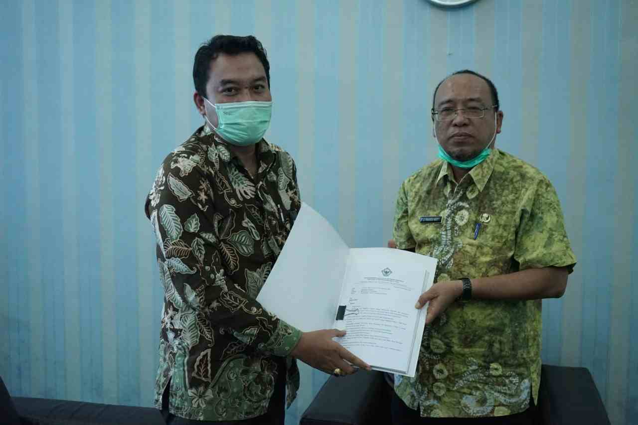 BPK RI Perwakilan Sumatera Utara Laporkan Hasil Pemeriksaannya kepada Plh Bupati Asahan