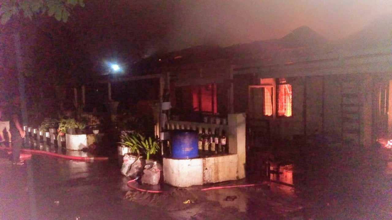 Heboh ! Telah Terjadi Kebakaran di Mako Brimob Polda Sumut Medan