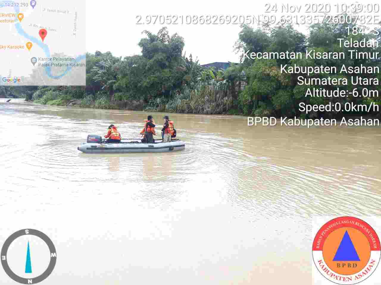 Seorang Ibu Rumah Tangga Diduga Hanyut di Sungai Silau Kisaran