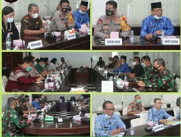 Pemkab Asahan Gelar Rapat Koordinasi Forkopimda Jelang Natal dan Tahun Baru 