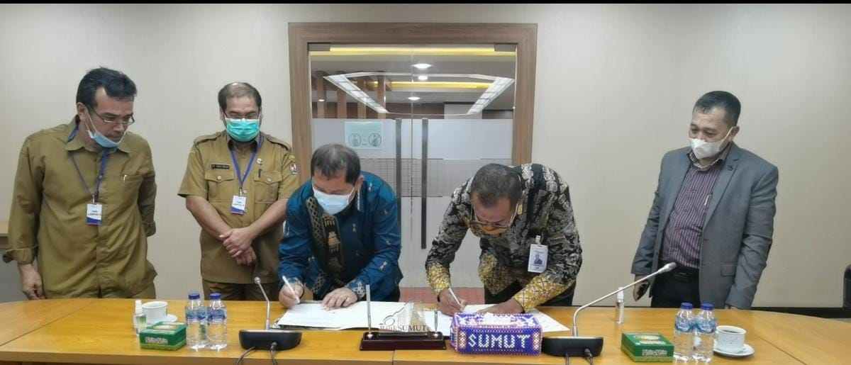 Bupati Karo Bersama Dirut PT Bank Sumut Sepakat Tambah Tapping Box Libatkan KPK 