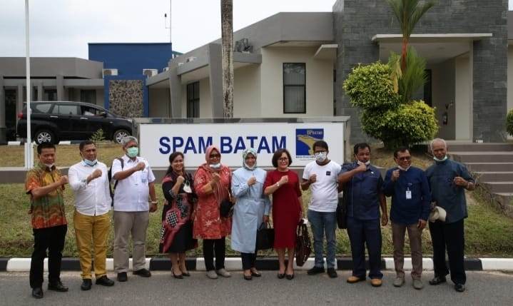 Belajar SPAM, Anggota DPRD Komisi II Kota Pematangsiantar Kunker ke Batam