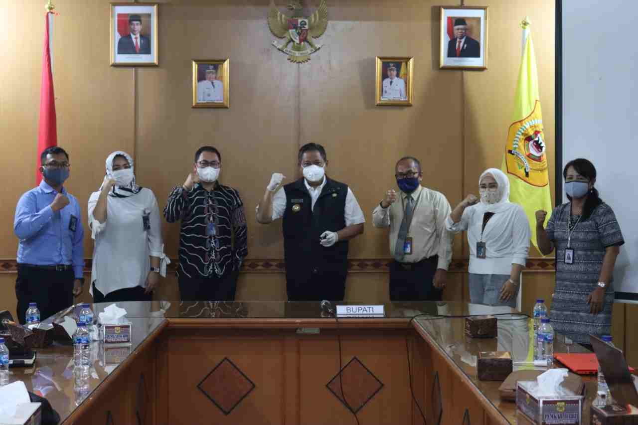 Bupati Dairi Terima Audiensi BNI Wilayah Medan, Bahas Konsep Smart City