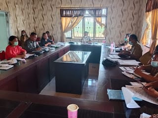 Komisi I DPRD Samosir Lakukan Rapat Kerja dengan Dinas PPAMD