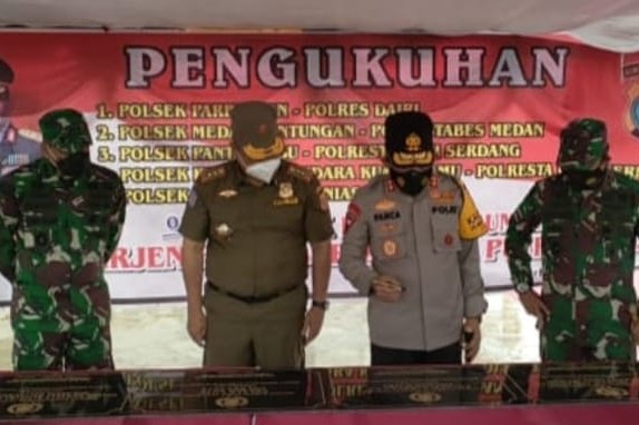 Kapolda Sumut di Dairi Kukuhkan Lima Polsek di Wilayah Hukum Polda Sumatera Utara