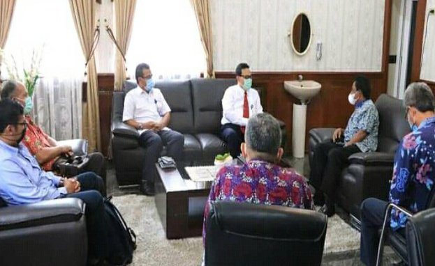 Pemko Binjai Terima Kunjungan Silaturahmi Badan Pengawas Keuangan dan Pembangunan Provinsi Sumatera 