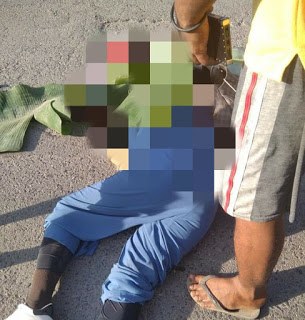 Restiani Diduga Korban Tabrak Lari di Jalan Besar Tandem Hilir II