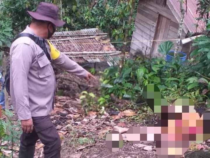 Sosok Mayat Wanita Ditemukan di Perladangan Juhar, Kabupaten Karo
