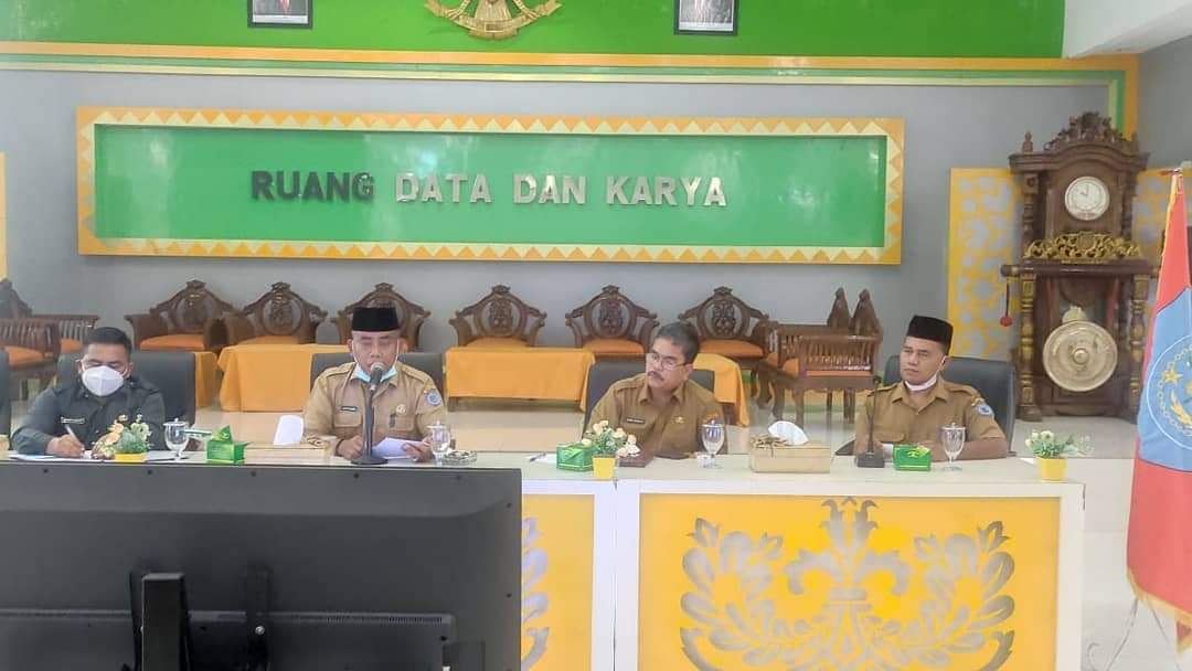 Diskominfo Labuhanbatu Bahas Program Satu Data Indonesia