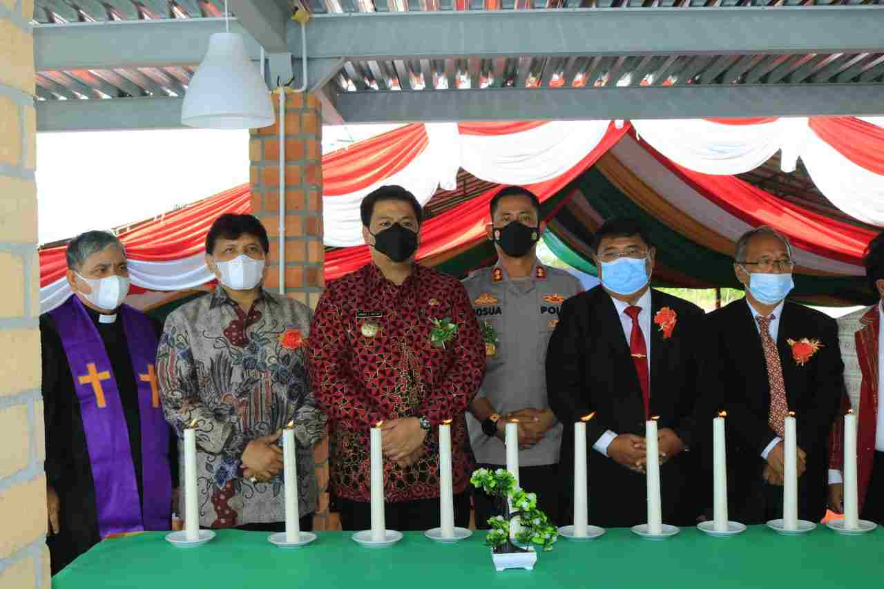 Bupati Samosir Hadiri Perayaan Natal Nasional Komite Masyarakat Danau Toba