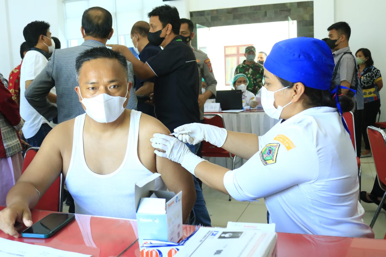 Wakil Bupati: Sinergitas Bersama Merupakan Kunci Kesuksesan Pelaksanaan Vaksinasi Booster