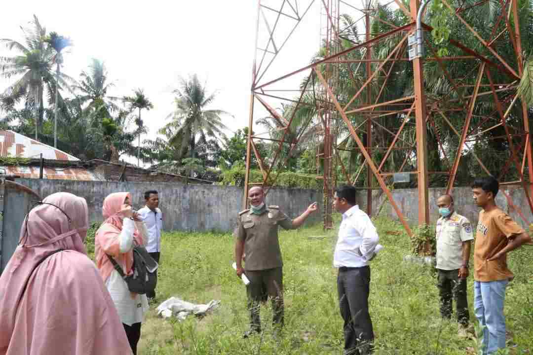 Melanggar Perda, Pemkab Labuhanbatu Akan Tegur Pemilik Menara Tower