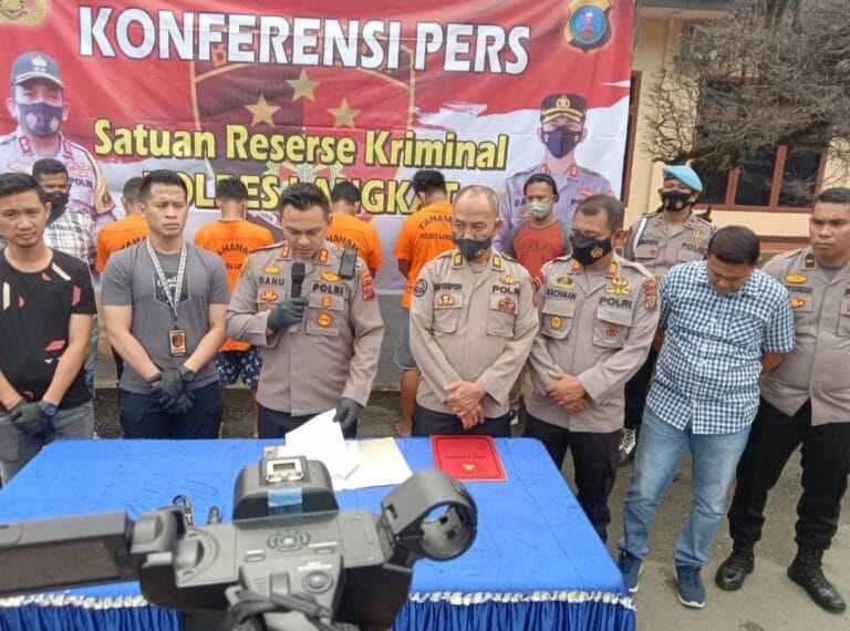 Tim Polres Langkat Ringkus Pelaku Pemerasan Supir di Tanjungpura