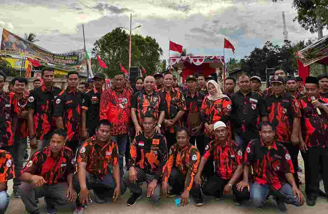 PAC PP Panai Hulu Lantik Pimpinan Ranting dan Anak Ranting se-Desa Tanjung Sarang Elang