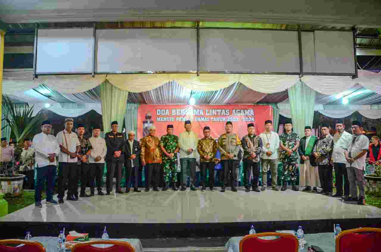 Menuju Pemilu Damai, Lintas Sektor Gelar Doa Bersama di Padangsidimpuan