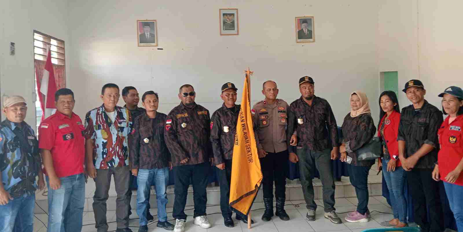 Ketua KBPP Polri Simalungun Lantik Pengurus Sektor Tanah Jawa