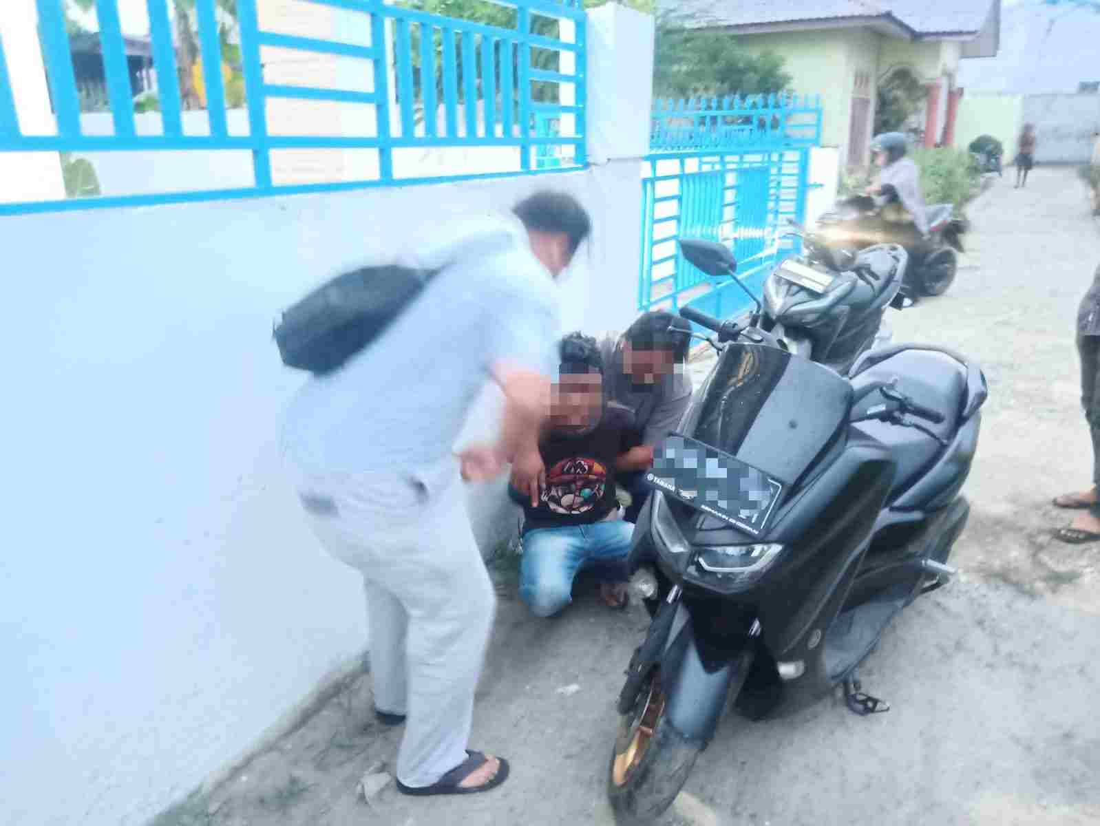 Niat Jual Sabu, MRP Diciduk Sat Narkoba Polres Tebing Tinggi di Depan Rumah