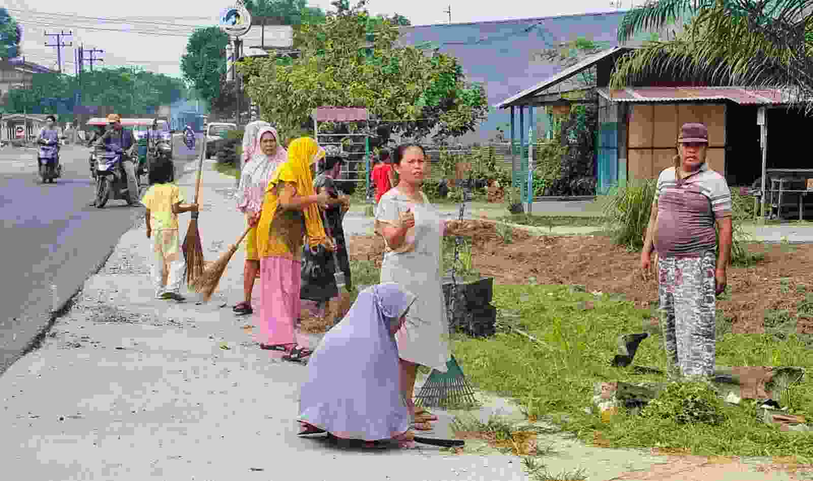 Forkopimda Simalungun Marharoan Bolon Bersama Masyarakat Kecamatan Bandar