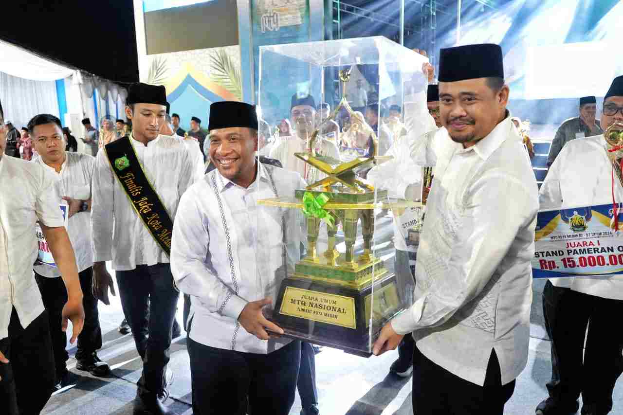 Medan Selayang Juara Umum MTQ, Wali Kota Medan Berharap Lahirkan Insan Quran di Setiap Wilayah