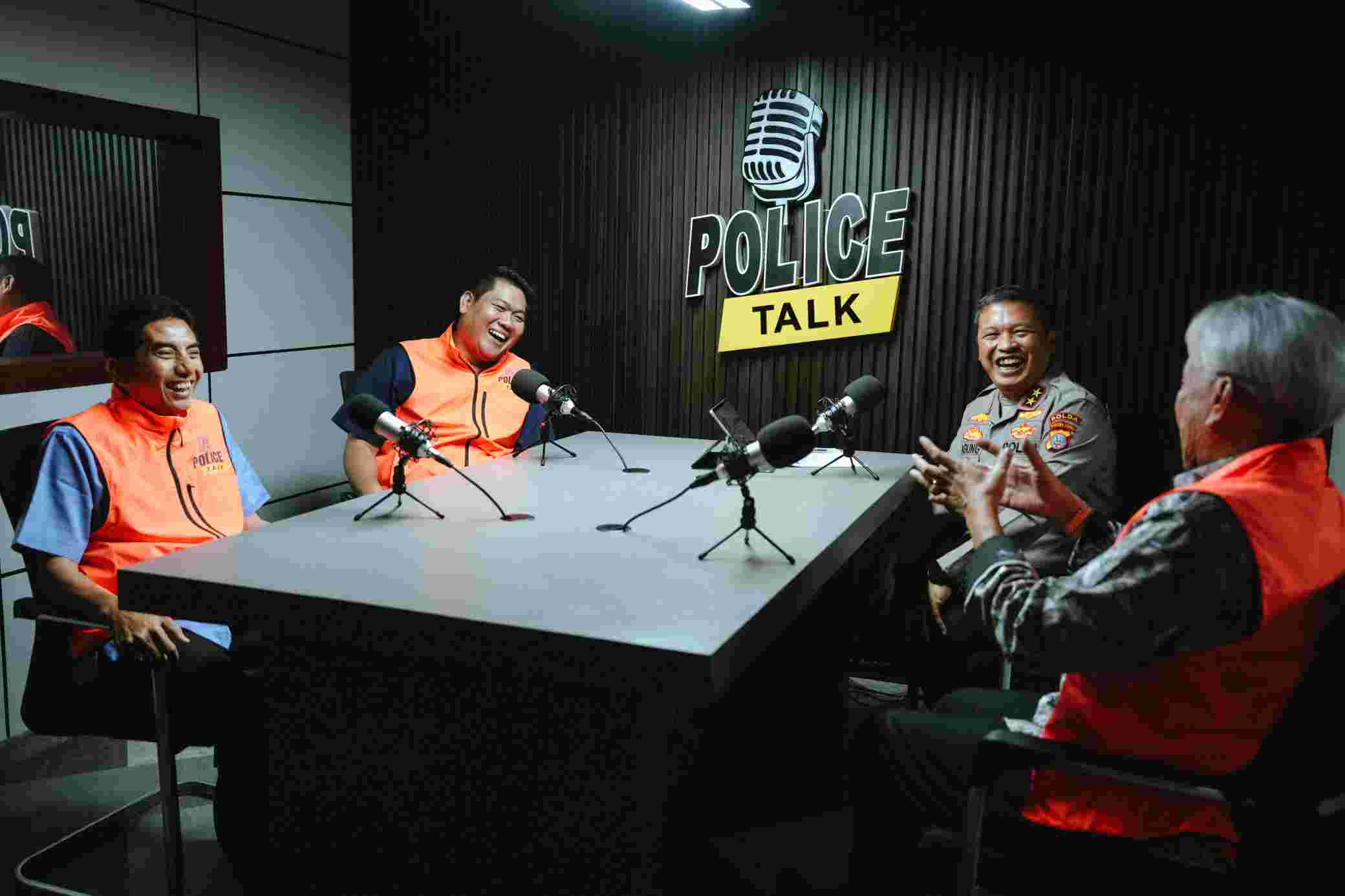 Launching Podcast Police Talk, Kapolda Sumut : Informatif dan Menghibur