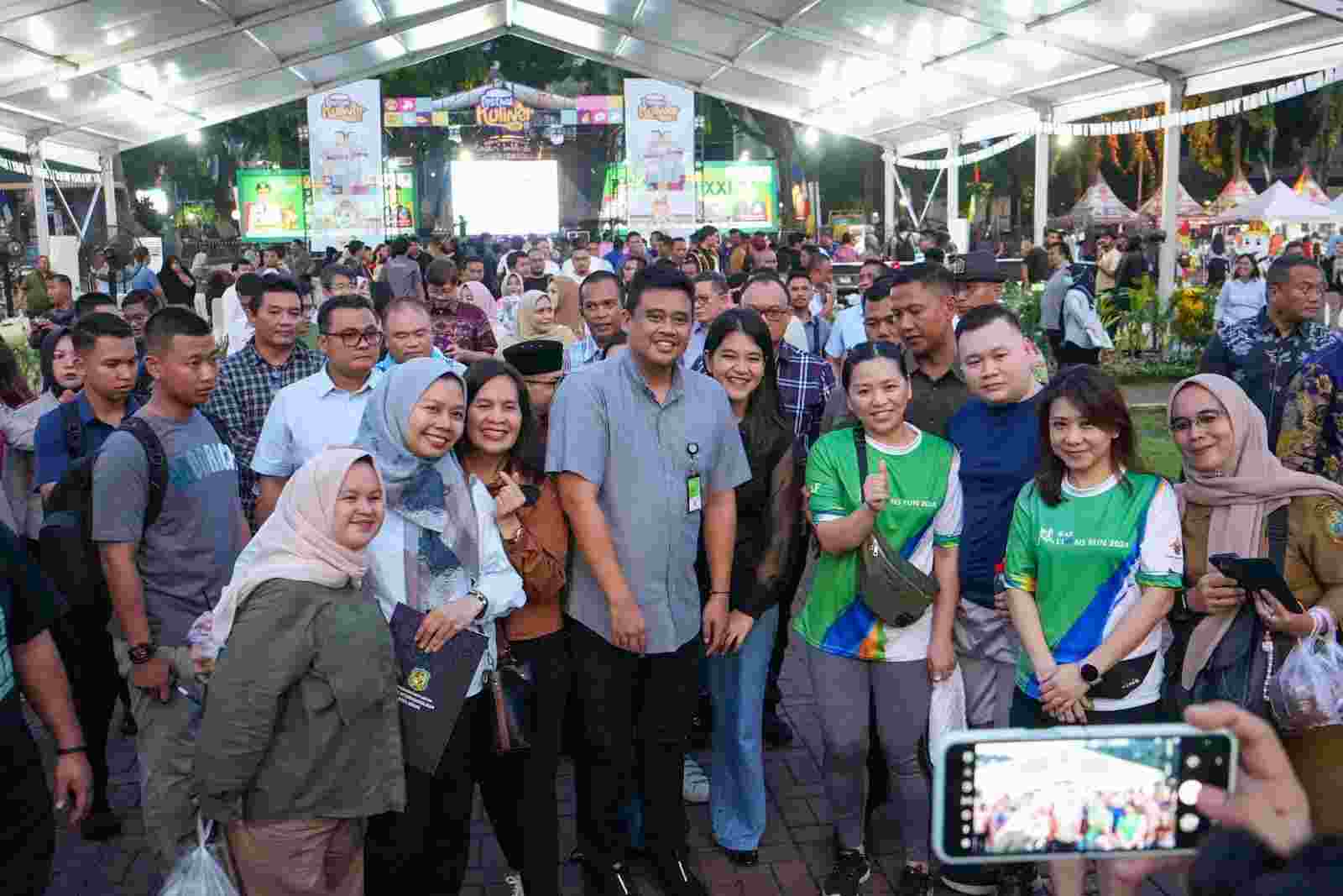 Wali Kota Medan Buka Festival Kuliner, Persaingan Momentum Berkembang Lebih Baik