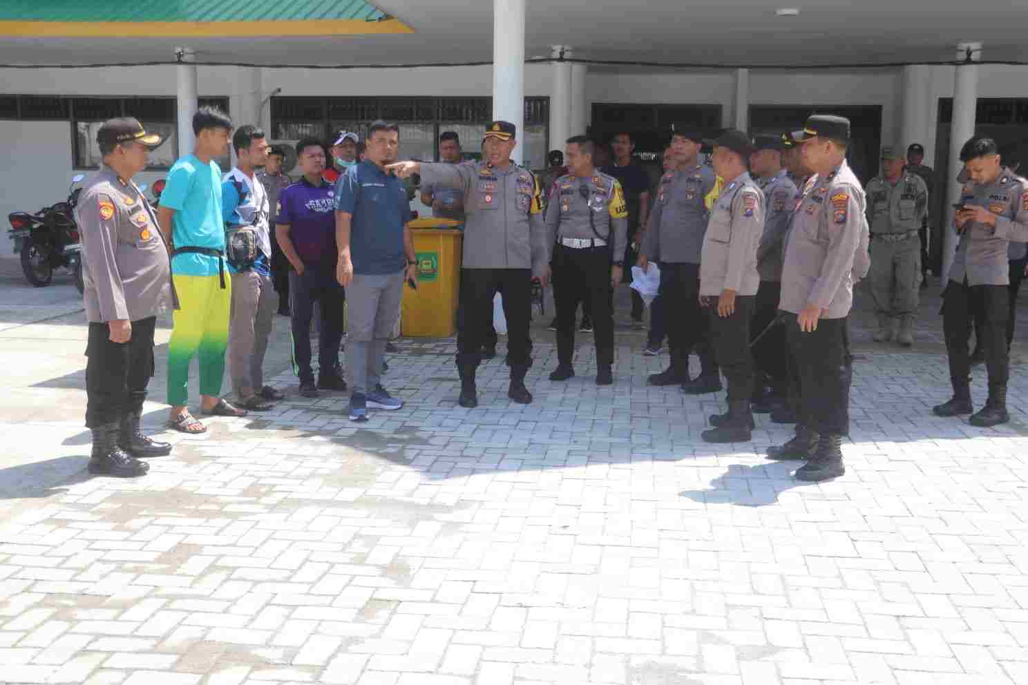 Polres Langkat Gelar Simulasi Pengamanan Cabor Sambo PON XXI 2024 Aceh-Sumut