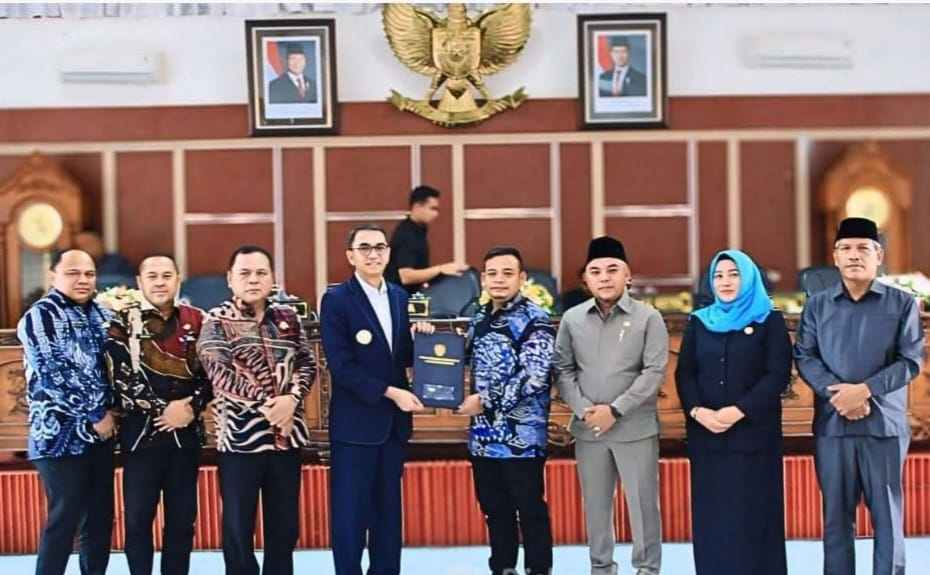 DPRD Labuhanbatu Setujui Ranperda APBD TA 2025, Pjs Bupati Ucapkan Terima Kasih