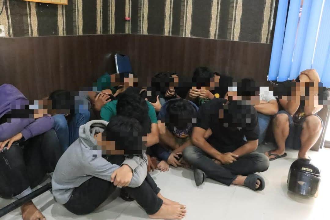 21 Anak Dibawah Umur Terlibat Geng Motor di Labuhanbatu