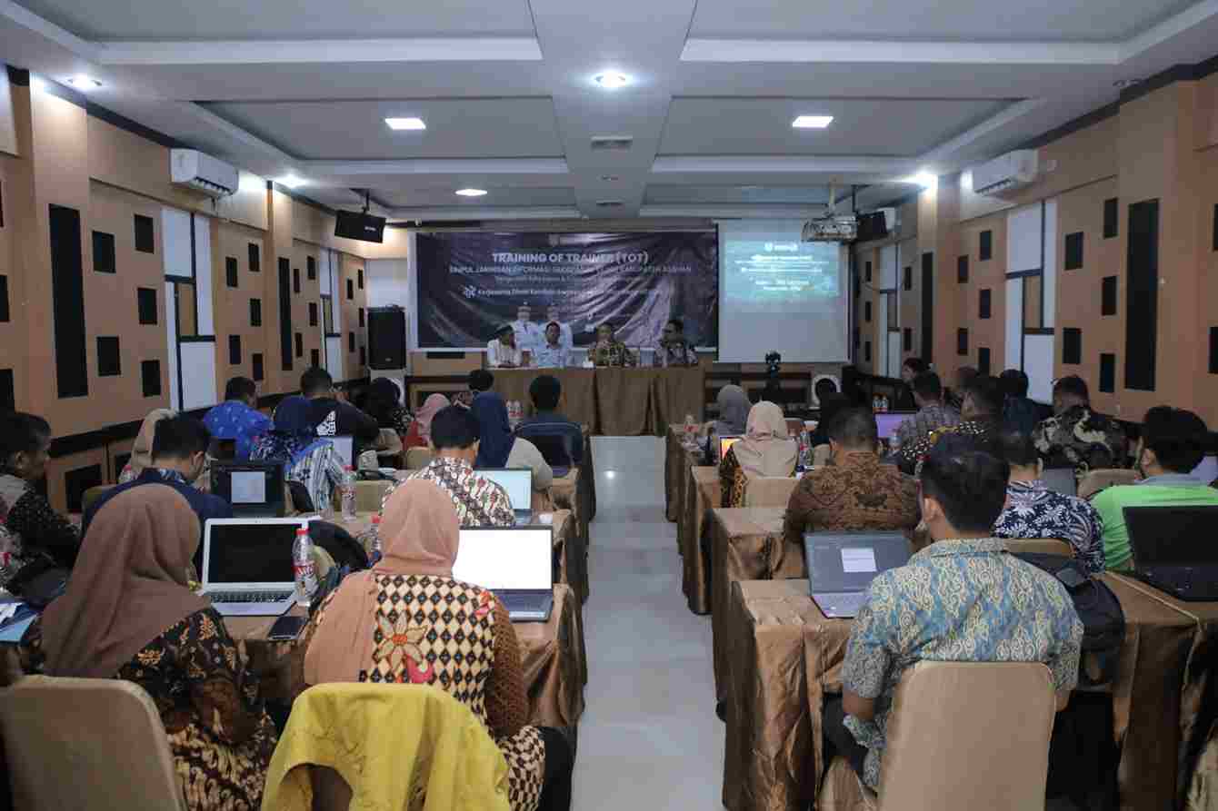 Pemkab Asahan Gelar Training of Trainers Simpul Jaringan Informasi Geospasial