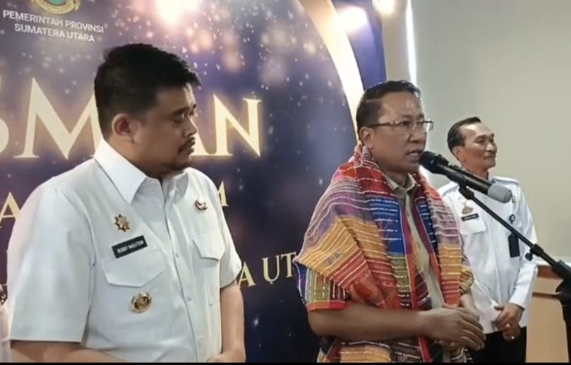 Menkum Supratman Resmikan 6.110 Posbakum di Sumut