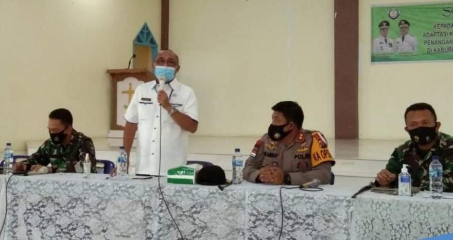 Kasus Covid-19 Meningkat, Sekda Nias Selatan Paparkan Regulasi Penerapan Protokol Kesehatan