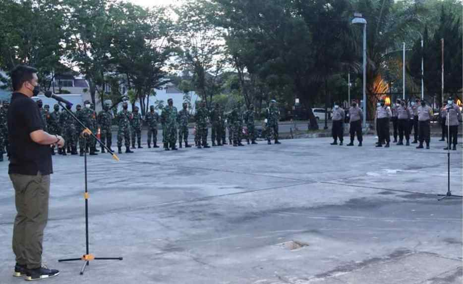 Walikota Medan Pimpin Apel Gabungan Imbau Hiasi Sholat Subuh dengan Kegiatan Positif