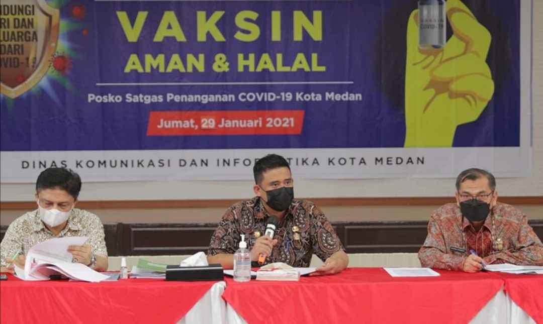 Tekan Penyebaran Covid-19, Bobby Nasution Pimpin Rapat PPKM