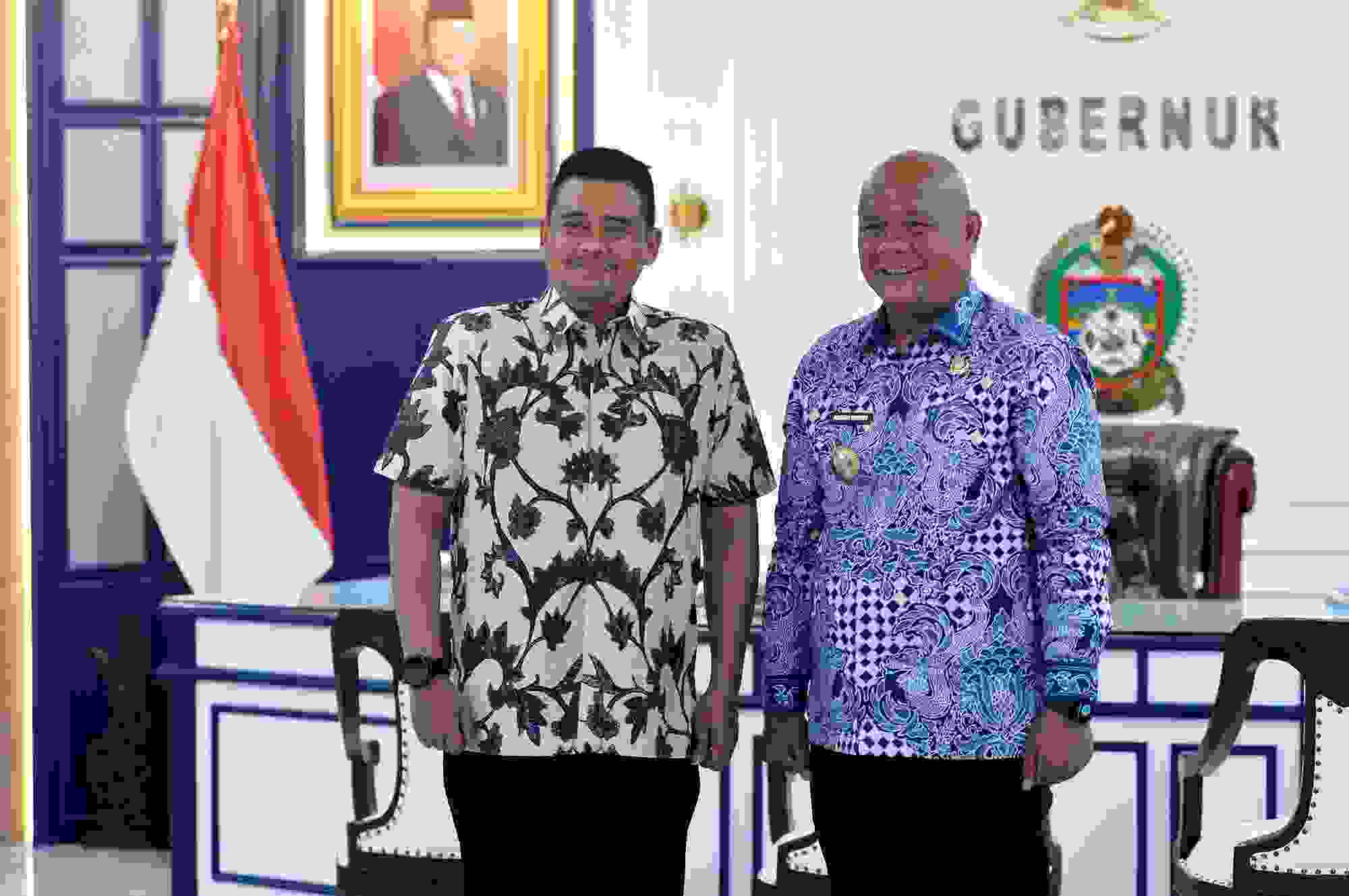 Terima Bupati Nias Utara, Bobby Nasution Tekankan Pentingnya Pemetaan Pembangunan