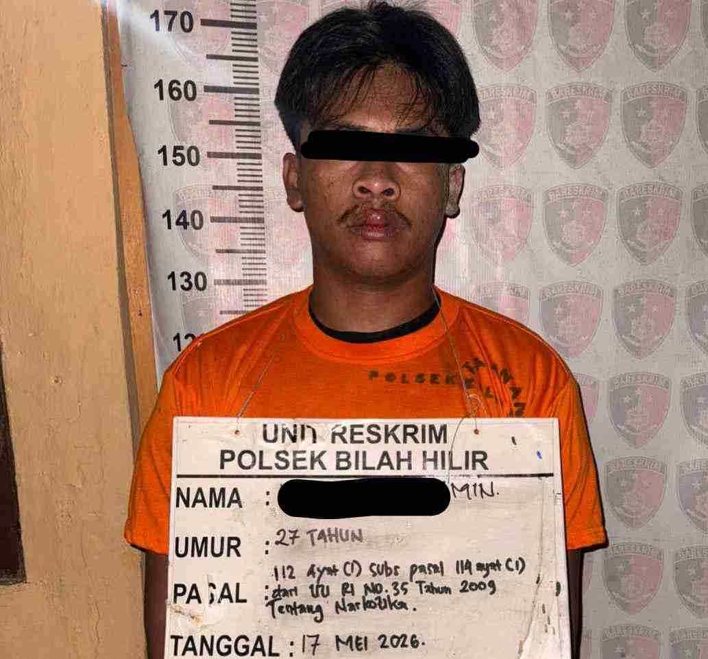 Rekannya Berhasil Kabur, Pria Apes ini Pasang Wajah Pasrah