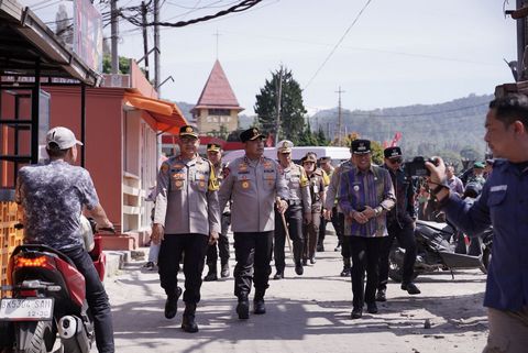 Kapolda Sumut Tinjau Operasi Ketupat Toba 2026 di Berastagi Pastikan Keamanan Arus Balik Maksimal