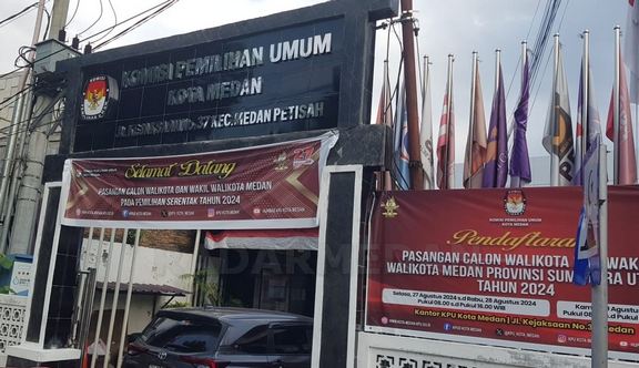 KPU Kota Medan Bakal Buka Pendaftaran Paslon Wali Kota