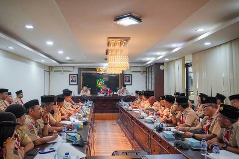 Penuh Dedikasi dan Kerja Keras, Pj Sekda Apresiasi Pengurus Kwarcab Gerakan Pramuka Kota Medan