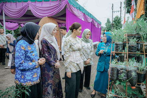 Kahiyang Ayu Apresiasi Program AKU HATINYA PKK di Tebingtinggi
