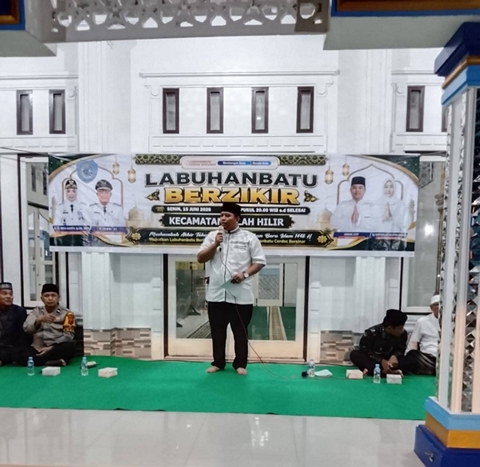 Sambut Tahun Baru Islam, Camat Bilah Hilir Berdoa Untuk Masyarakat Labuhanbatu