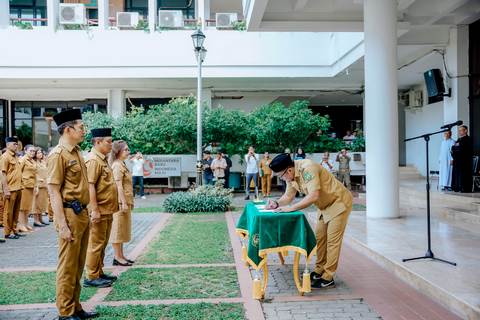 Wali Kota Medan Lantik 100 Pejabat Fungsional di Lingkungan Pemko