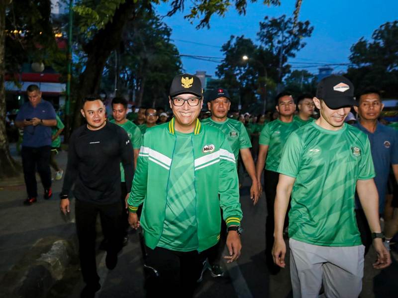 Rico Waas Lepas Ribuan Pelari, Medan Siap Jadi Tuan Rumah Event Lari Skala Besar