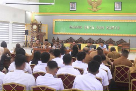 Pastikan MBG Berjalan Baik, Pemkab Labuhanbatu Gelar Rapat Evaluasi