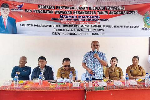 Makmur Marpaung Pimpin Perindo Sumut, Fokus Benahi Struktur DPD dan Tingkatkan Kursi DPRD