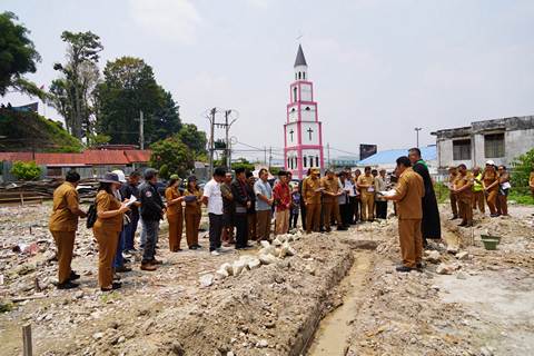 Pemkab Tapanuli Utara Mulai Pembangunan Mal Pelayanan Publik Senilai Rp7,2 Miliar