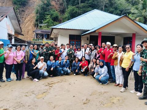 Peduli Bencana Alam Sejumlah Organisasi Kesehatan di Taput Ikut Aksi Sosial Diberbagai Tempat